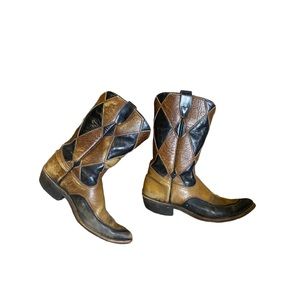 Unisex Vintage Cowboy 🤠 Boots